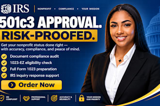secure your 501c3 irs approval with risk proofed filings nonprofit