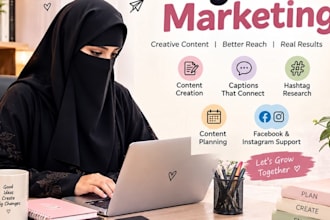 do social media marketing and content promotion