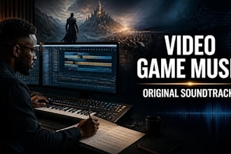 compose original video game music and soundtrack for your game