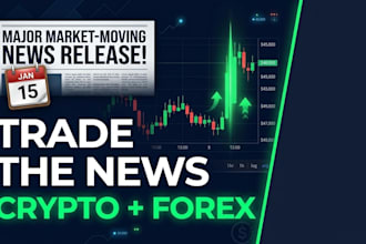 coach you to trade crypto and forex news with a clear framework