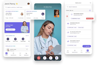 develop medical appointment app, clinic management app, healthcare app