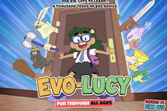 create a pitch bible for your animated show or game