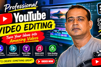 do importing raw footage, cutting out mistakes, adding audio, and exporti
