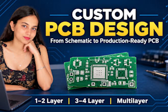 design a custom pcb for your electronic product