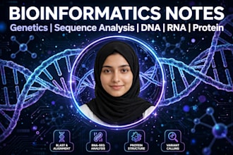 provide bioinformatics  genetics notes and sequence analysis