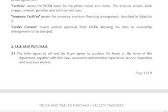 review,draft and advise on contracts