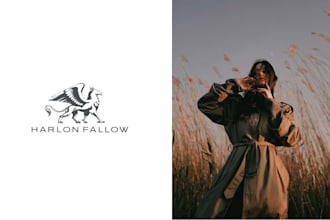 design a timeless luxury logo and refined brand identity