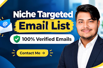do niche targeted email list, b2b leads for email marketing
