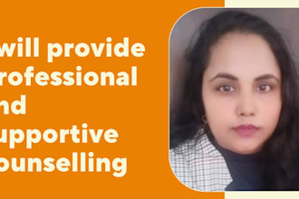 provide professional and supportive counselling