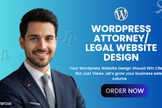 build a lawyer website, law firm website, attorney website in wordpress