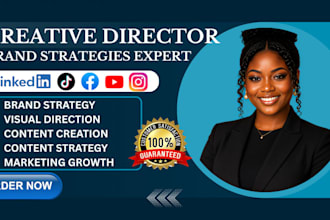 be your creative director marketing growth and brand strategies for content