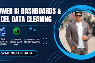 clean, transform, and build interactive power bi dashboards from excel data