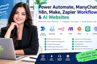 do power automate manychat n8n workflow made com zapier integration ai website