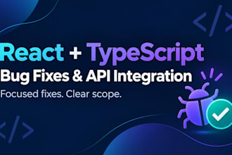 debug and fix react typescript bugs in your web app