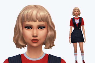 create a custom sim with cc in the sims 4