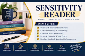 be your sensitivity beta reader for your lgbtq romance, queer, ya, erotic story