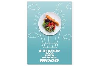 cafe poster for instagram