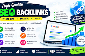 build high quality SEO backlinks