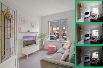 do real estate photo editing hdr blending flambient