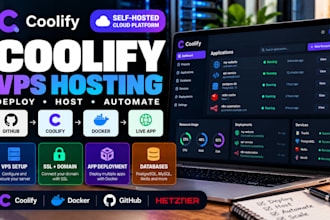 setup coolify on vps deploy docker apps with SSL and domain