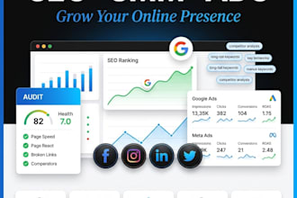 do SEO, social media marketing and digital advertising