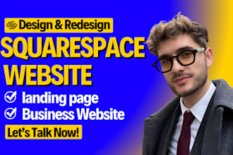 fix or design squarespace website, rest API, SEO, booking and business website