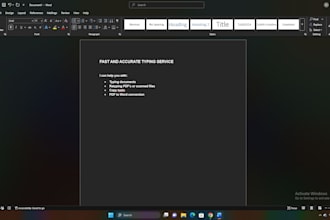 type or retype your documents fast and accurately