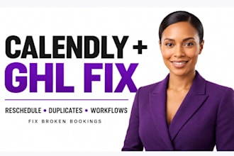 fix calendly reschedule and duplicate appointments in gohighlevel