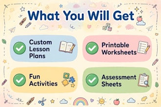 create ntt lesson plans worksheets and activity