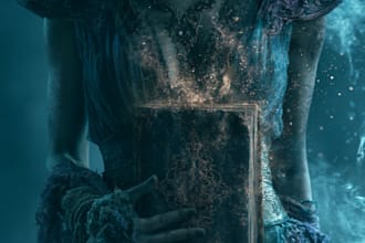 fantasy book cover design or fantasy book cover