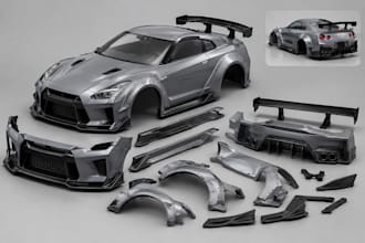 design custom rc car body kits, 3d car models, vehicle and stl for printing
