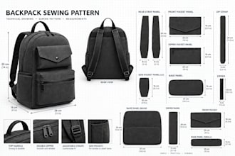 design bag tech pack for backpack, duffel bag, golf bag,wallet,luggage handbag
