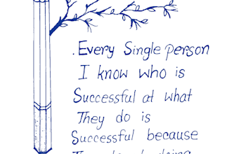 write aesthetic handwritten quotes, doodle art and motivational notes