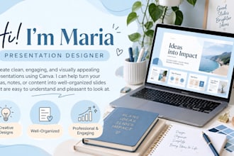 create a presentation slide for you
