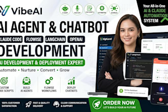 build custom claude code ai chatbot agent flowise voice langchain openai apps