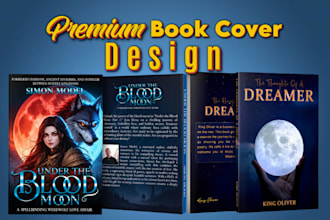 design epic fantasy book cover, romantasy book cover, ebook and paperback cover