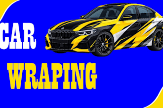 design professional car wrap and vehicle wrap design