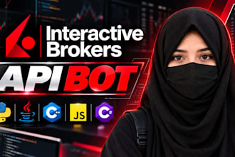 develop ibkr API integration and trading softwares