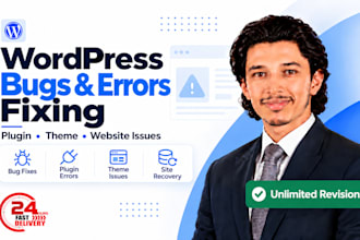 fix wordpress issues, fix wordpress error, wordpress bug fix