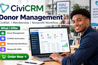 setup civicrm donor management civimail automation nonprofit membership workflow