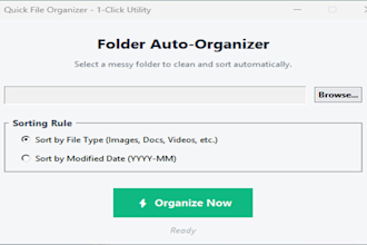 write a custom python script for file automation and cleanup
