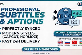 add professional subtitles and captions to your video