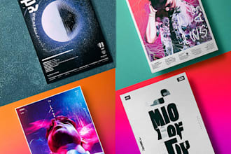 design event posters and business poster designs