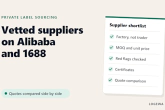 find and vet amazon private label suppliers on alibaba and 1688