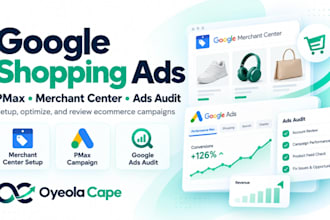 setup google shopping pmax merchant center and audit ads