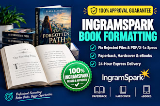 l format your book for ingramspark print publishing
