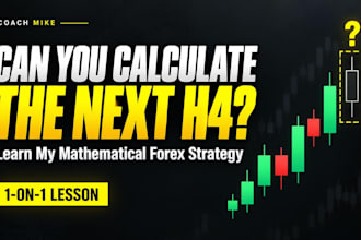 teach you my mathematical h4 candle strategy for forex trading