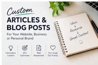 write engaging blog post articles and web content