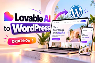 convert lovable ai website to wordpress