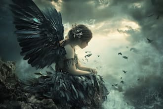 do photo manipulation, composition, and graphics